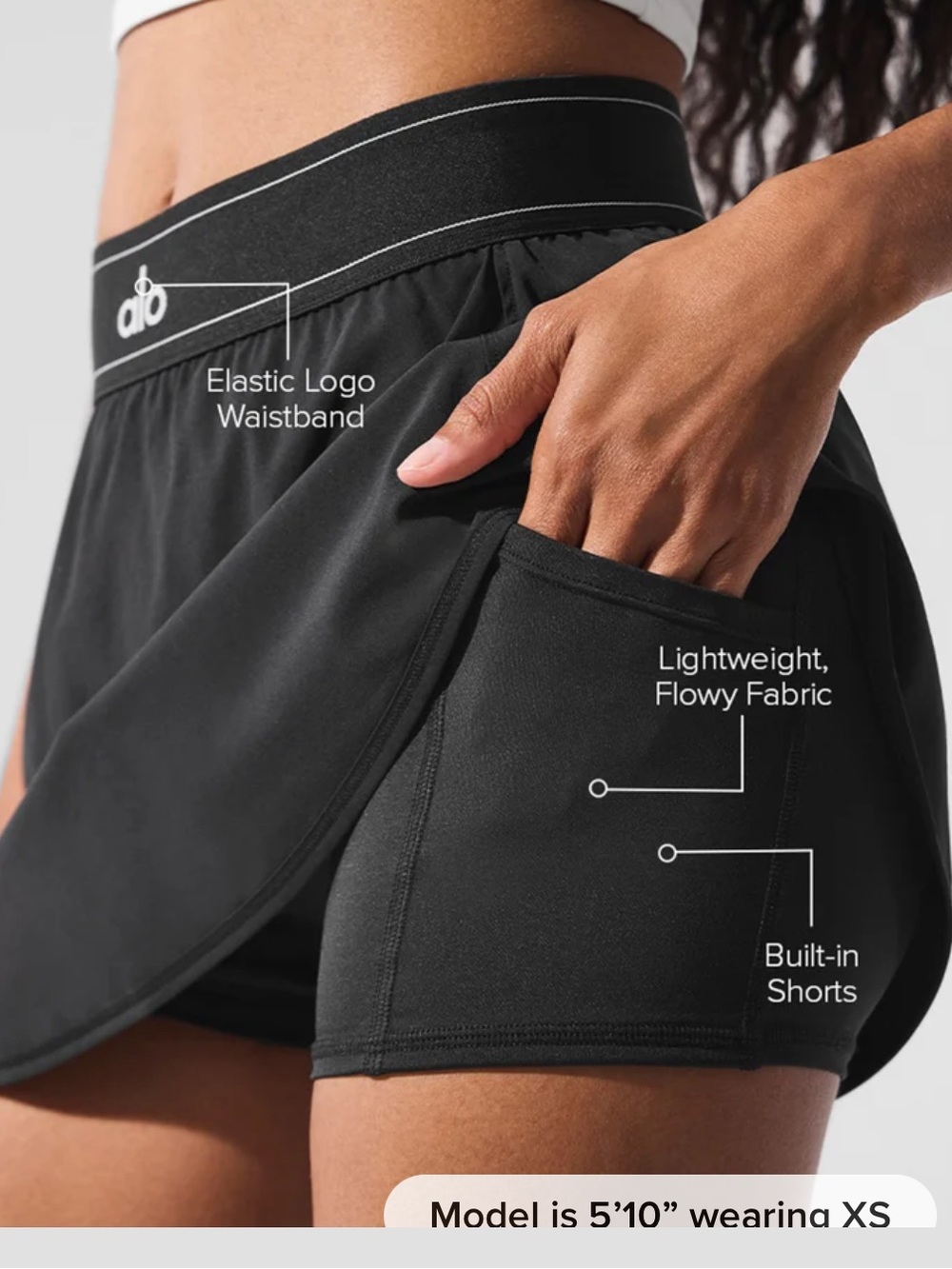 ALO Yoga Match Point Tennis Skirt NWT - Picture 7 of 9